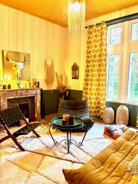 Domaine De La Croix De Saint Lambert Bed & Breakfast Poix-Terron Ngoại thất bức ảnh